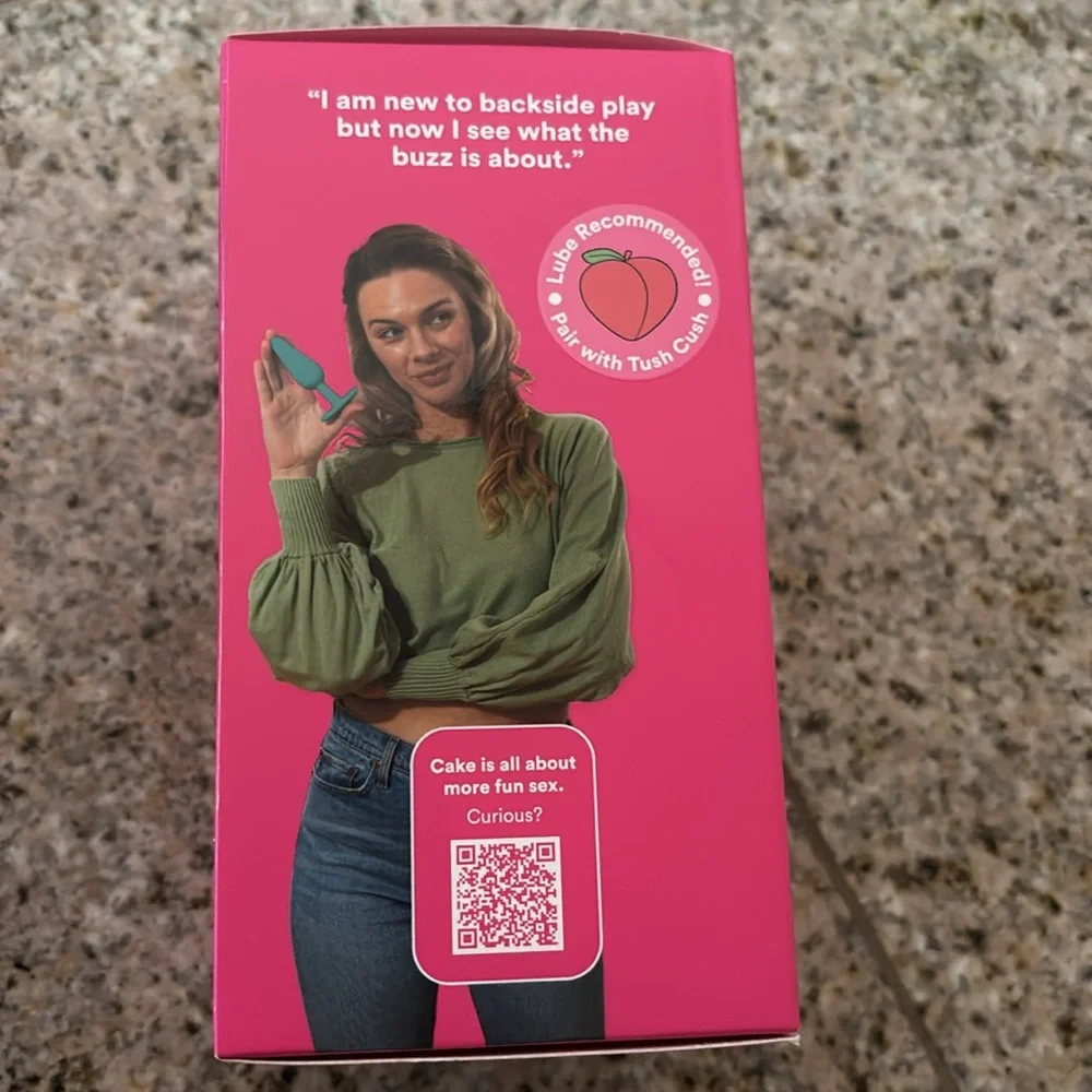 Hello cake | Buzzy Plug A Vibrating Toy For Backside Play Rechargeable Pleasure